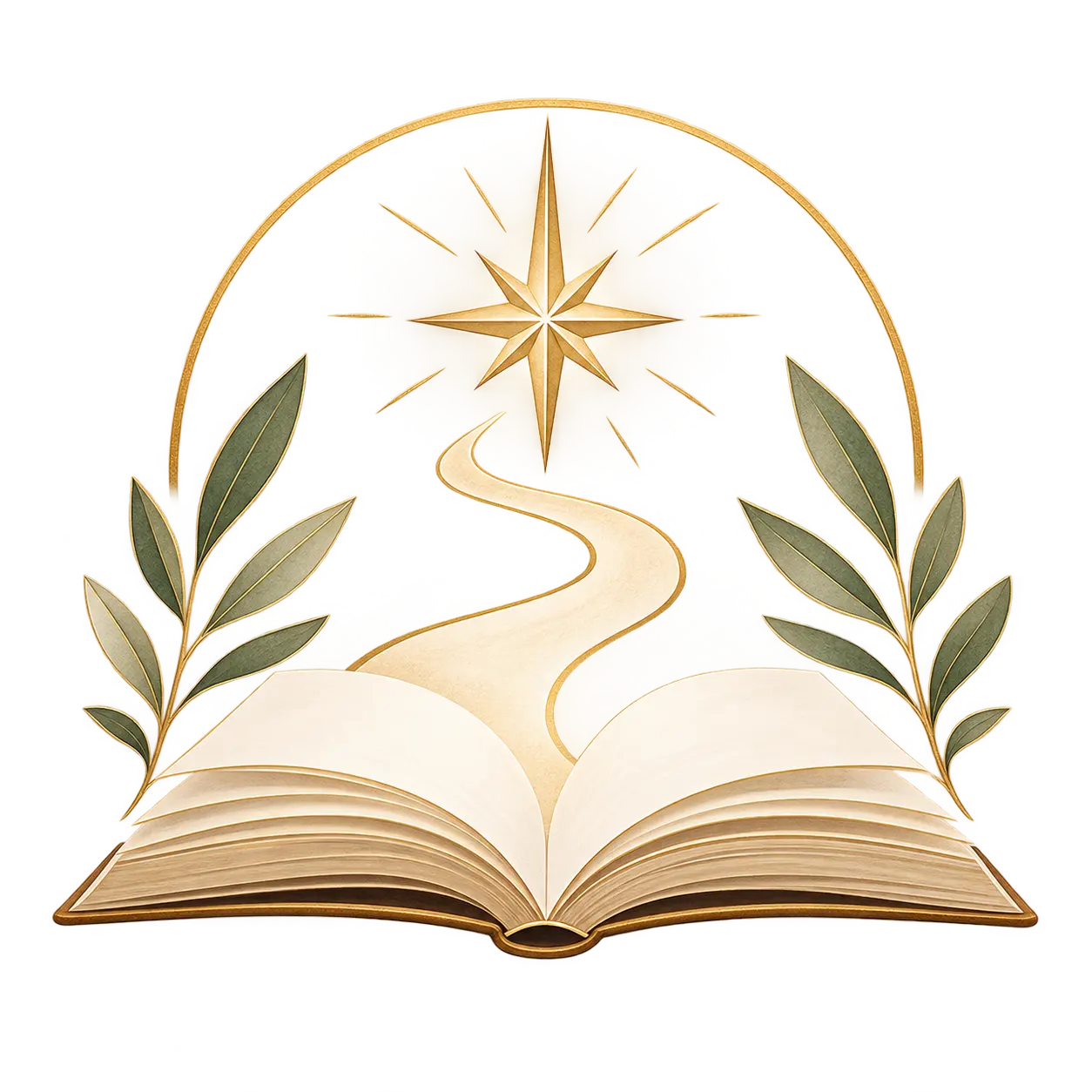 Emblema del conocimiento y crecimiento
